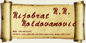 Mijobrat Moldovanović vizit kartica